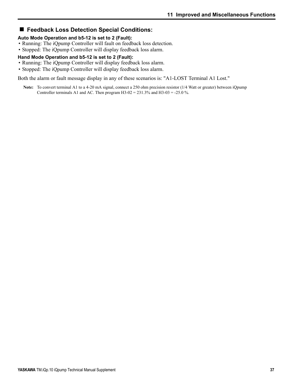 Yaskawa iQpump Manual Supplement User Manual | Page 37 / 94