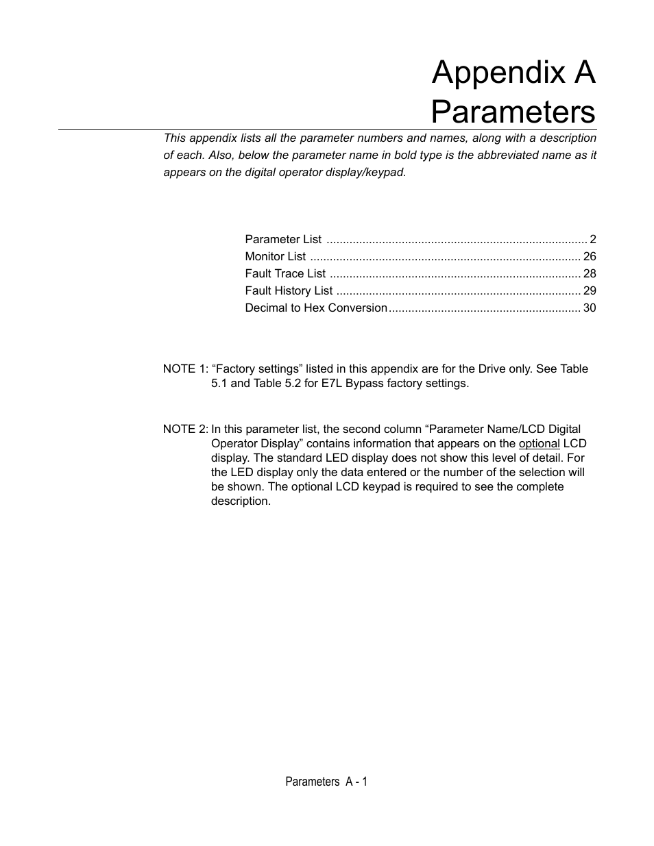 Appendix a parameters | Yaskawa E7L Drive Bypass User Manual | Page 213 / 302