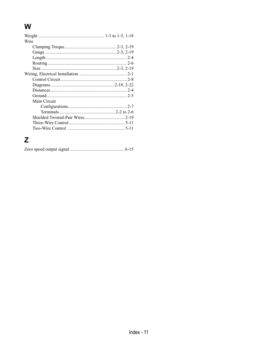 Yaskawa E7L Drive Bypass User Manual | Page 301 / 302