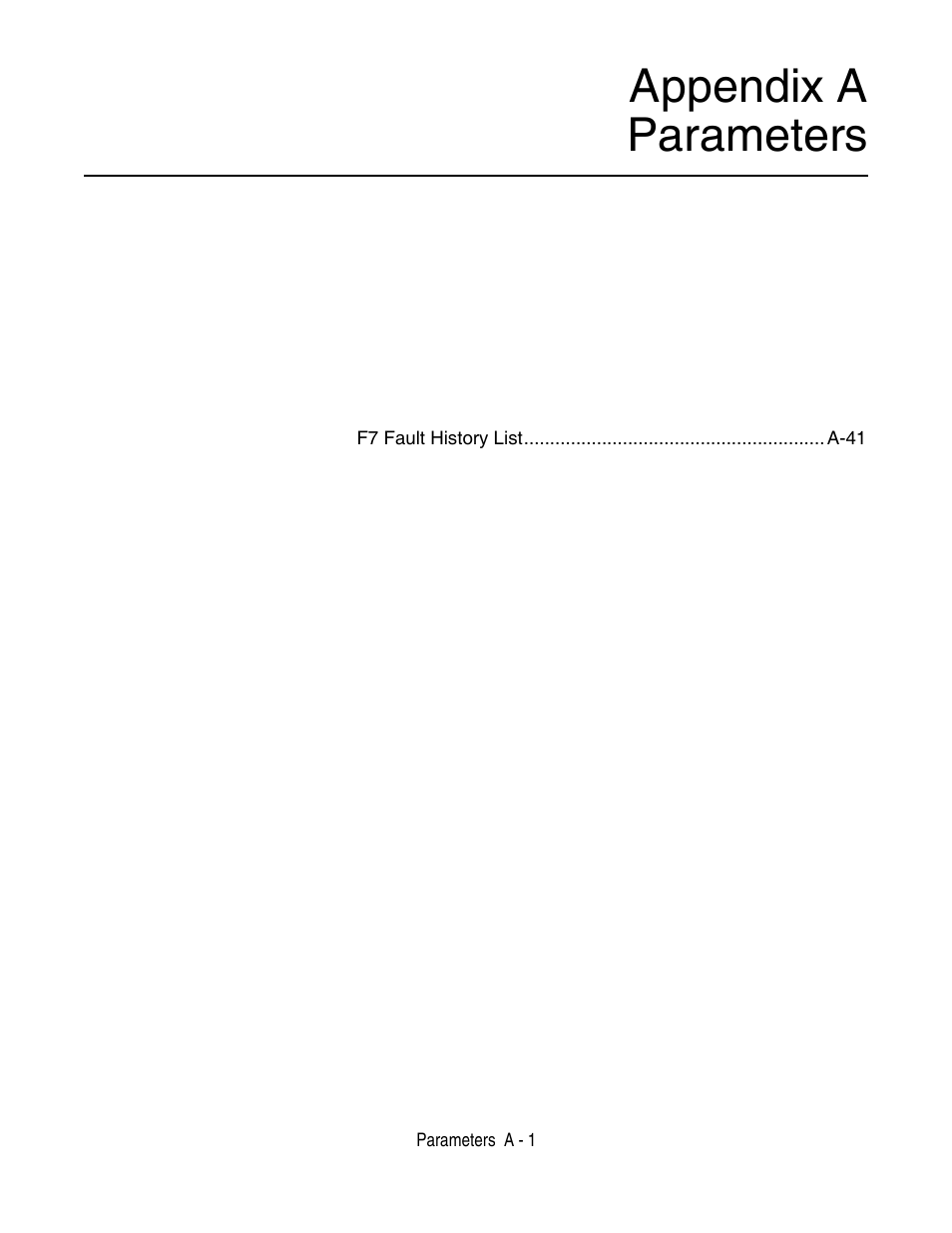 Parameters, Appendix a parameters | Yaskawa F7 Drive User Manual User Manual | Page 166 / 255