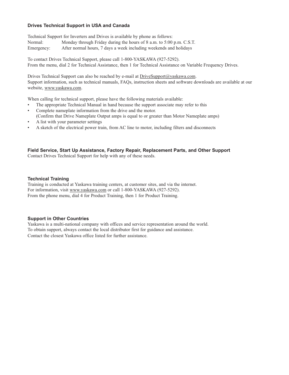 Yaskawa F7 Drive User Manual User Manual | Page 254 / 255
