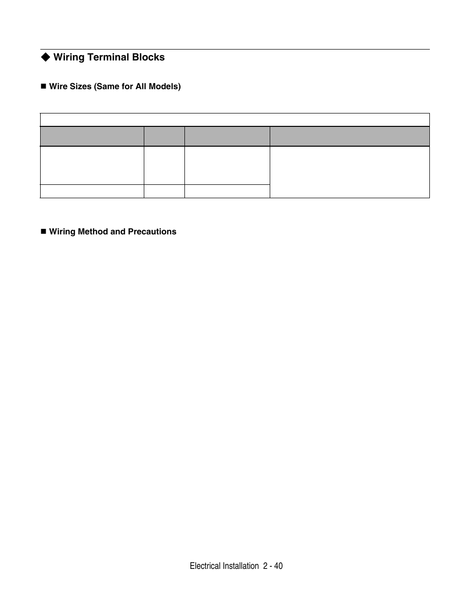 Wiring terminal blocks | Yaskawa F7 Drive User Manual User Manual | Page 67 / 255
