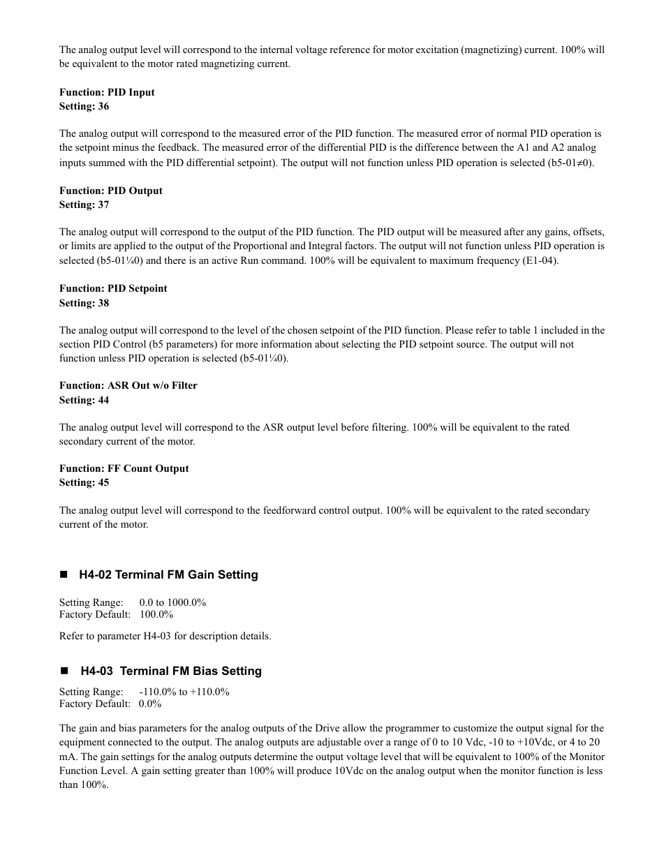 Yaskawa F7 Drive Programming Manual User Manual | Page 117 / 202