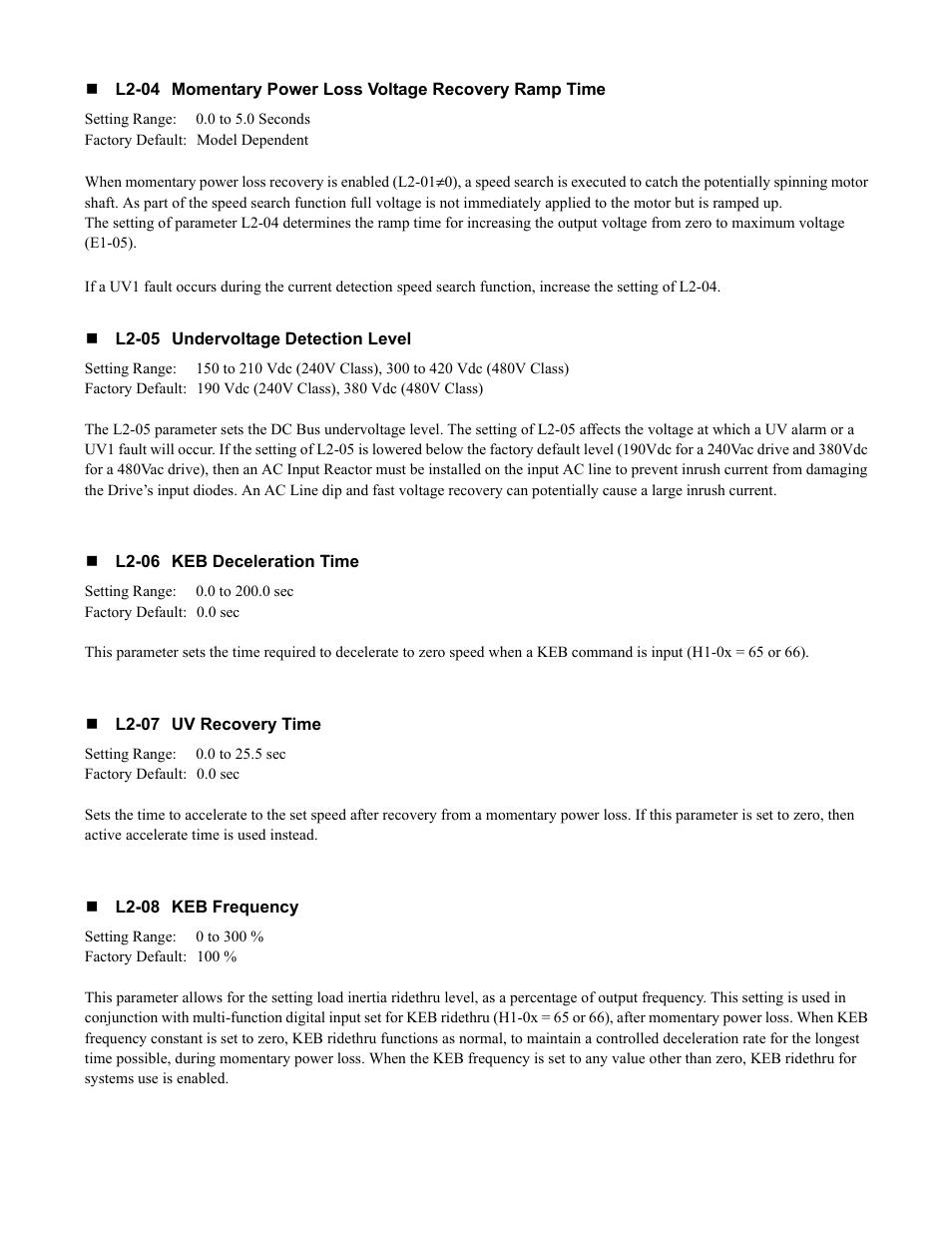 Yaskawa F7 Drive Programming Manual User Manual | Page 127 / 202