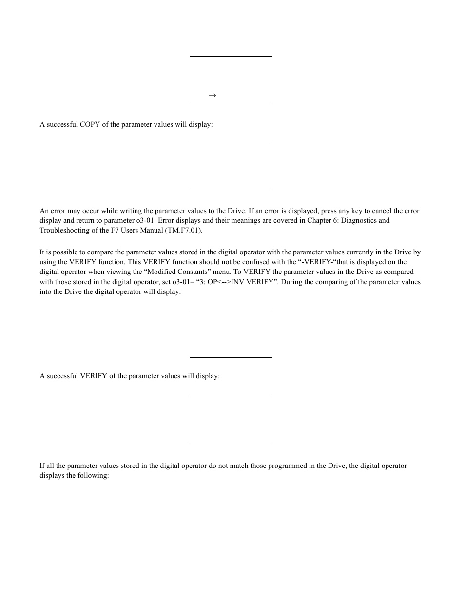 Yaskawa F7 Drive Programming Manual User Manual | Page 154 / 202