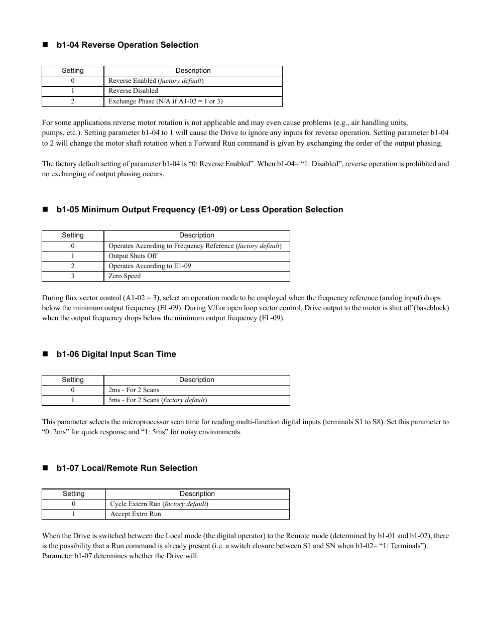 Programming 11 | Yaskawa F7 Drive Programming Manual User Manual | Page 19 / 202
