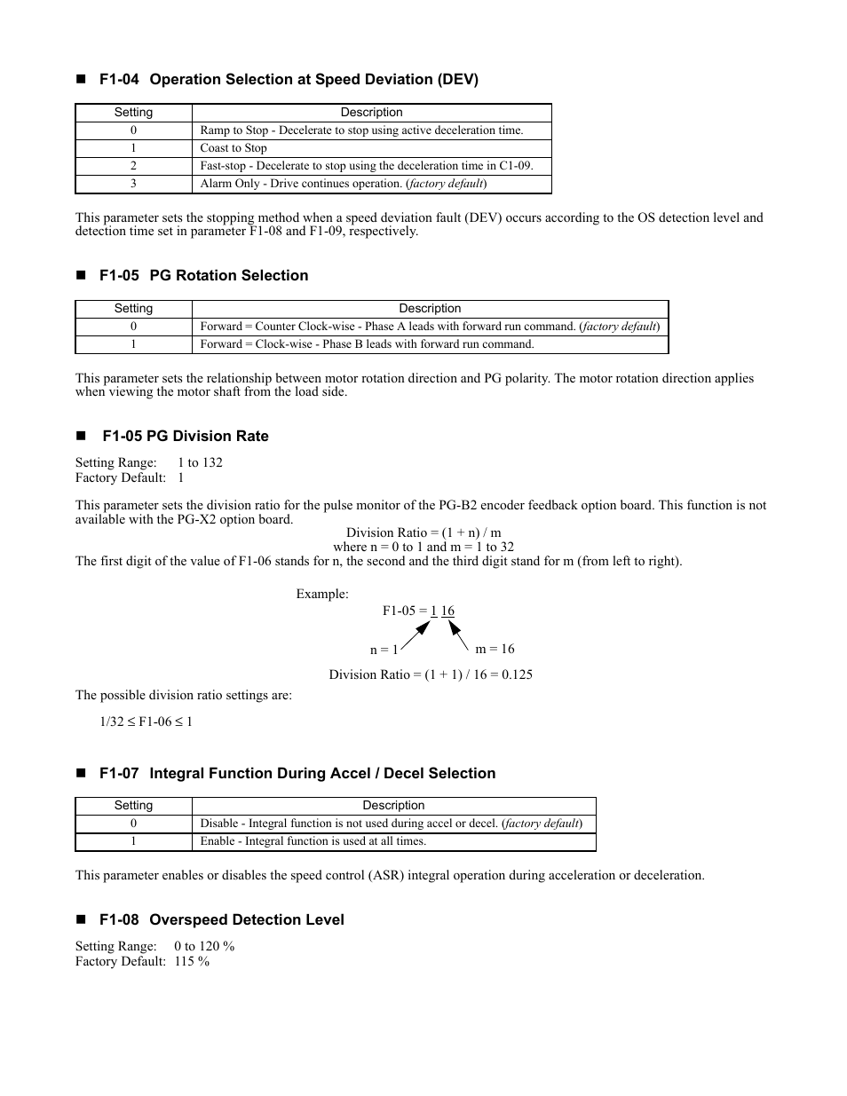Yaskawa F7 Drive Programming Manual User Manual | Page 71 / 202