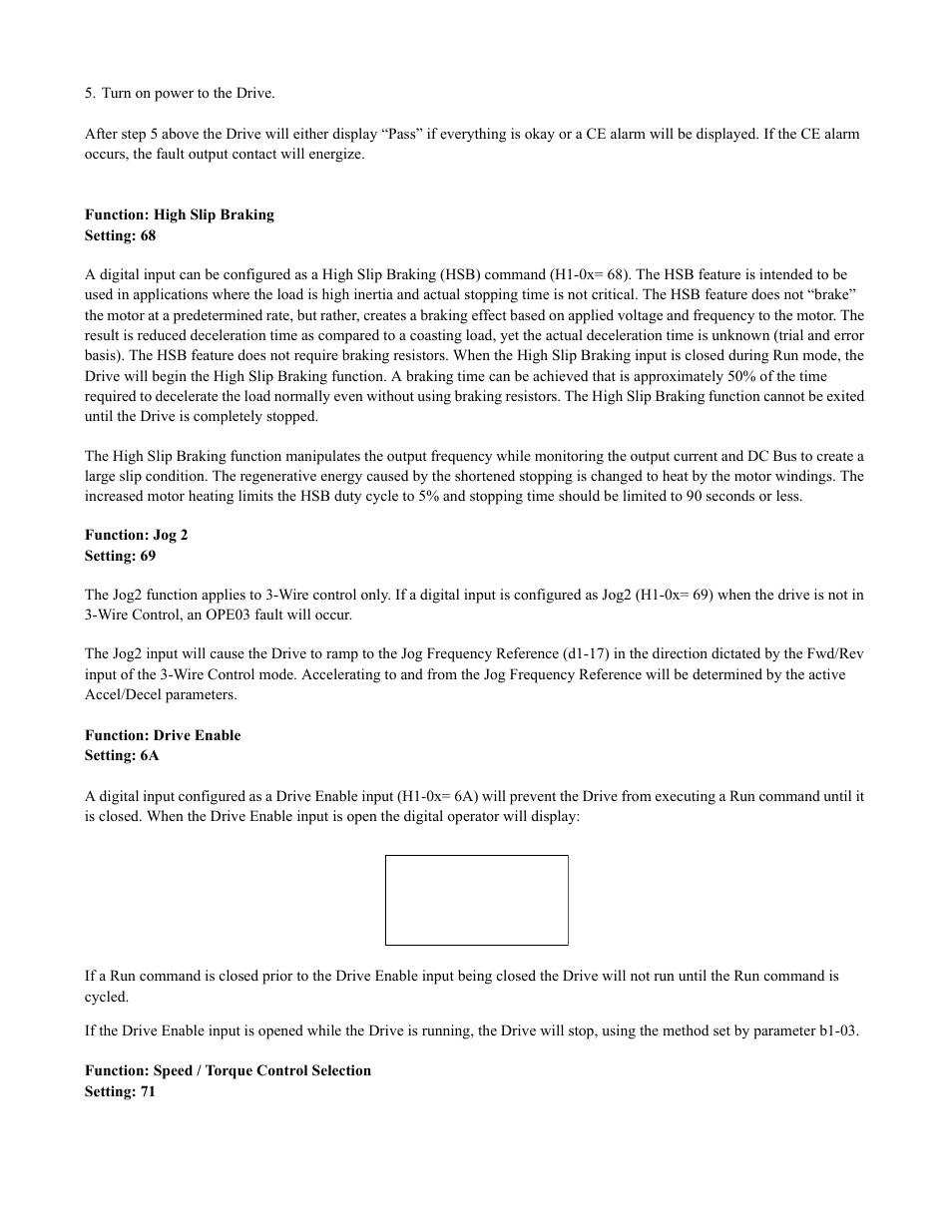 Programming 85 | Yaskawa F7 Drive Programming Manual User Manual | Page 93 / 202