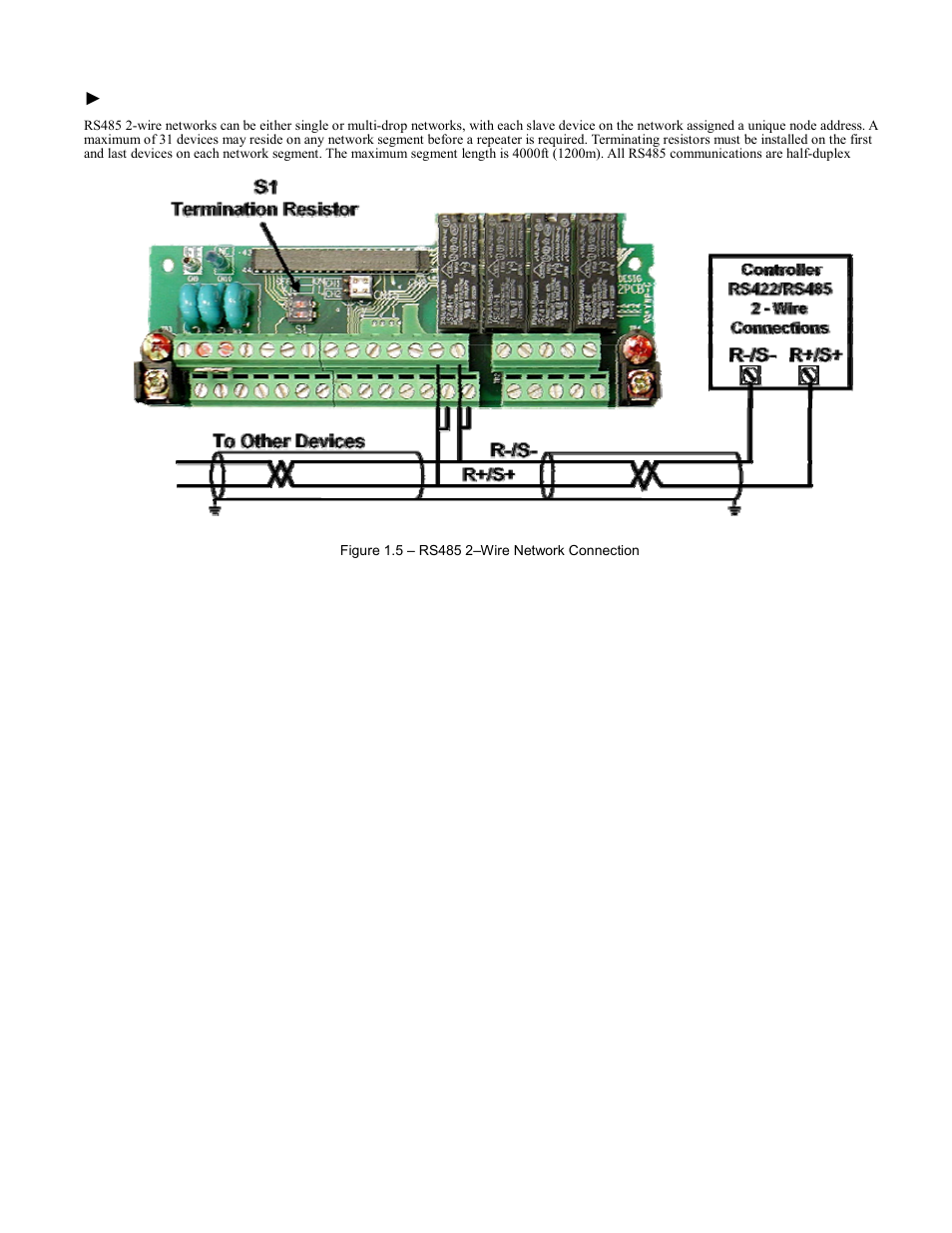 Rs485 2-wire networks | Yaskawa F7 Modbus User Manual | Page 10 / 84