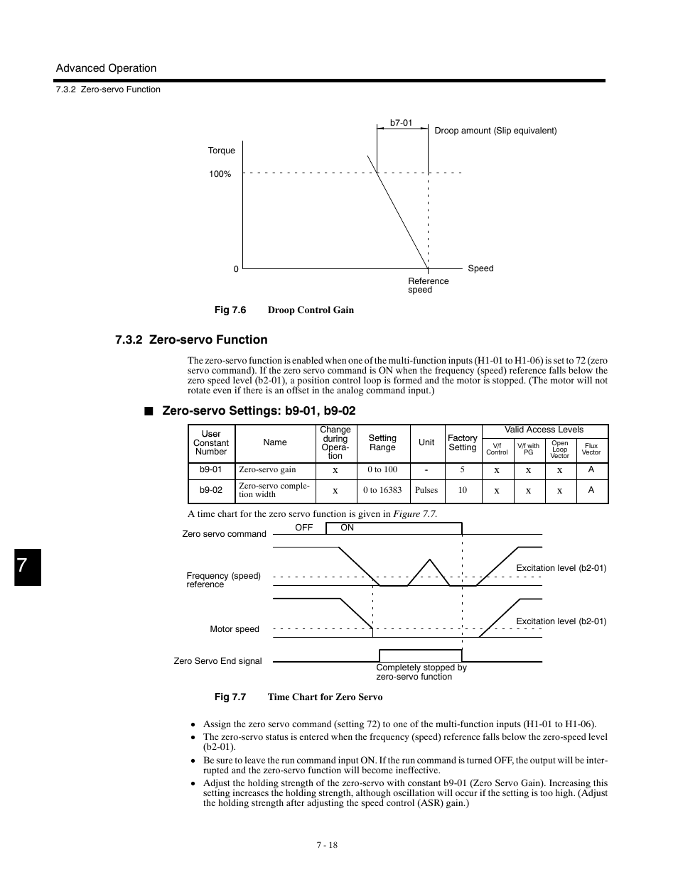 2 zero-servo function | Yaskawa G5HHP Drive User Manual | Page 182 / 374