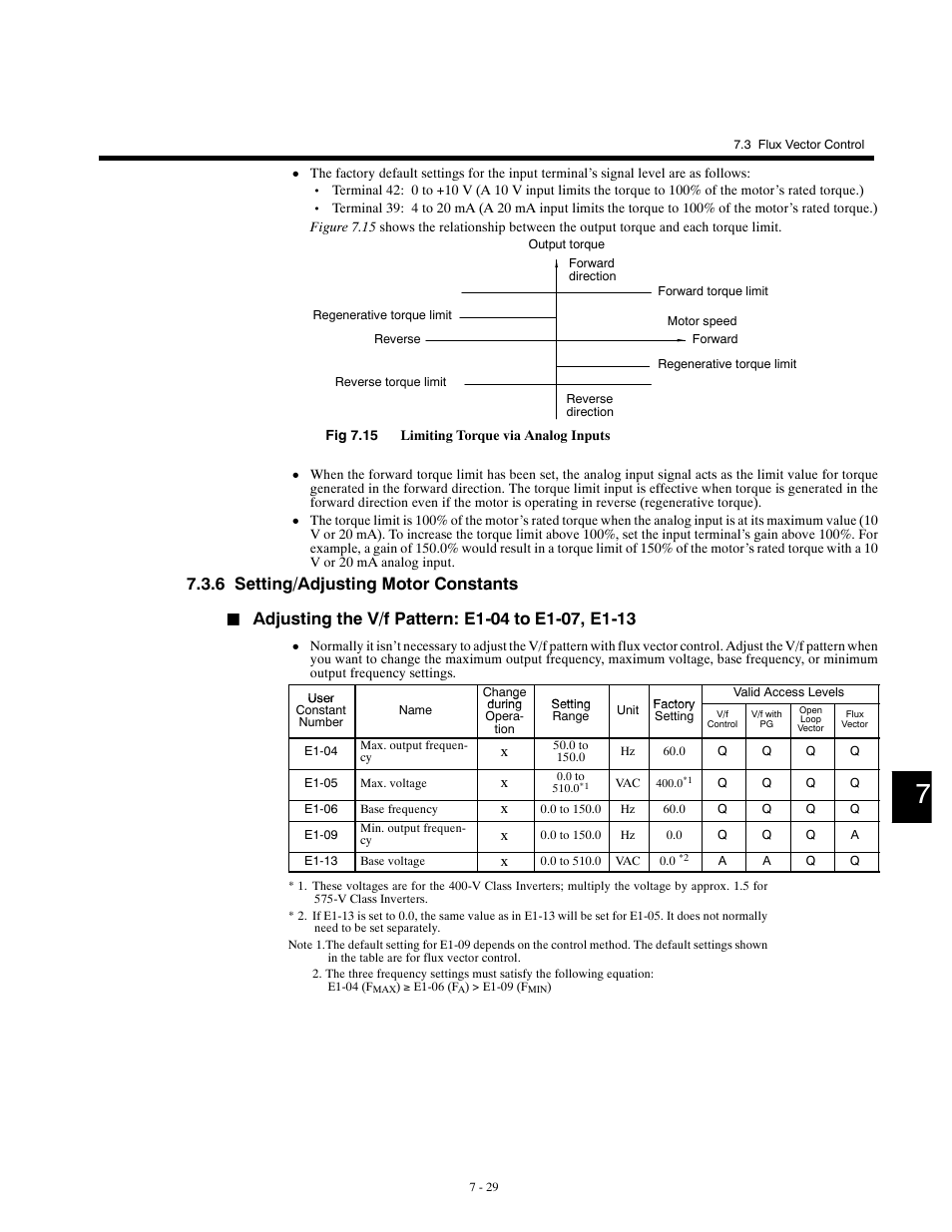 6 setting/adjusting motor constants | Yaskawa G5HHP Drive User Manual | Page 193 / 374