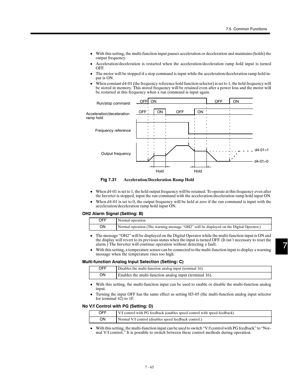 Yaskawa G5HHP Drive User Manual | Page 229 / 374