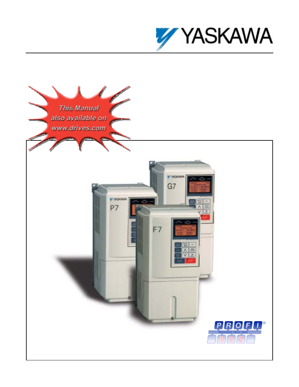 Yaskawa Profibus-DP Option Card CM061 User Manual | 68 pages