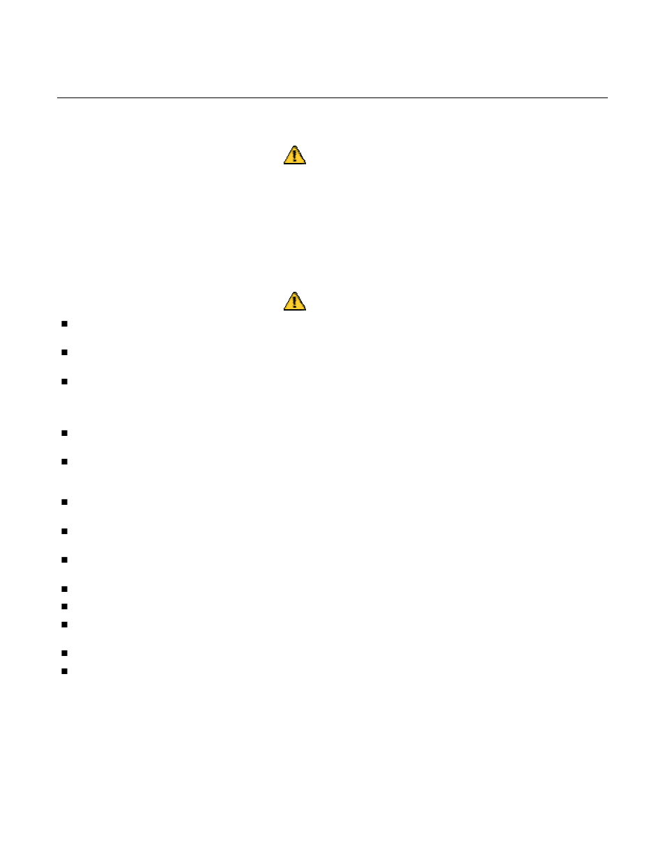 Warnings and cautions, Warning | Yaskawa Profibus-DP Option Card CM061 User Manual | Page 3 / 68