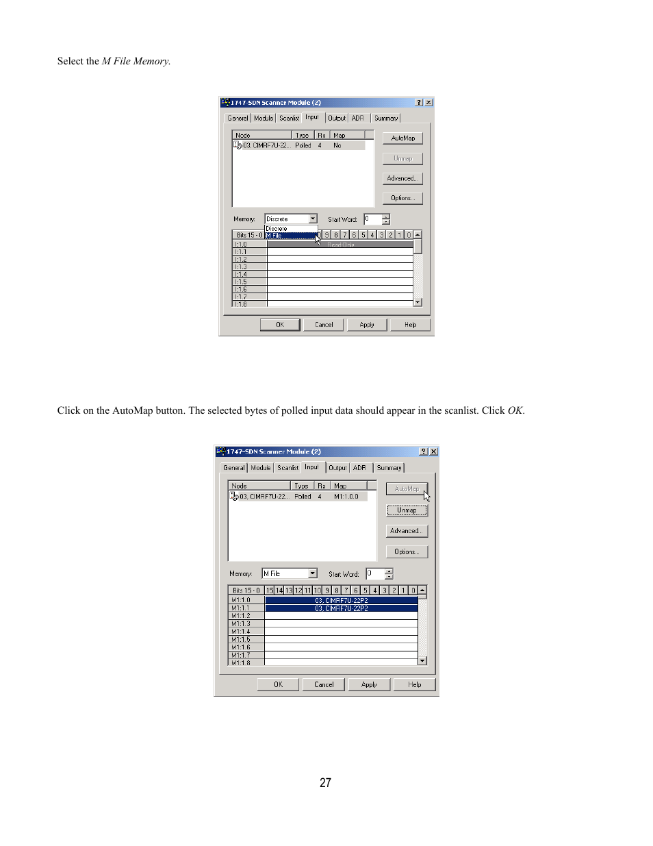Yaskawa DeviceNet Option Card CM059 User Manual | Page 27 / 70