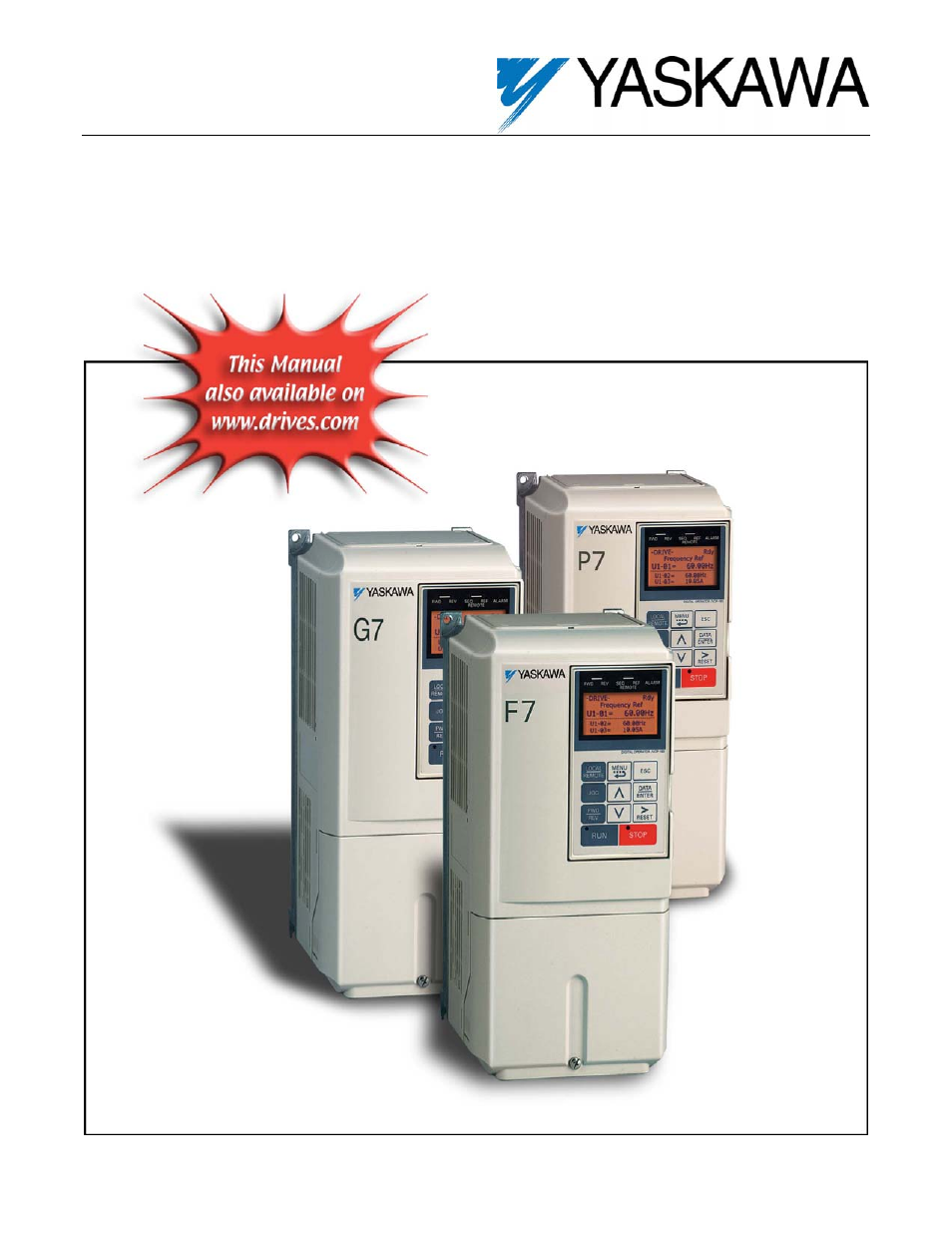 Yaskawa DeviceNet Option Card CM05x User Manual | 114 pages