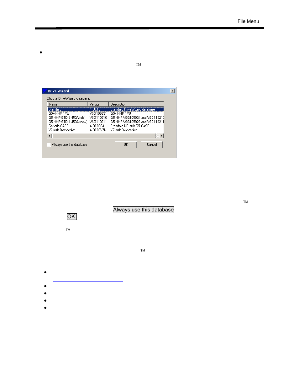 Yaskawa DriveWizard AC Drive User Manual | Page 51 / 154