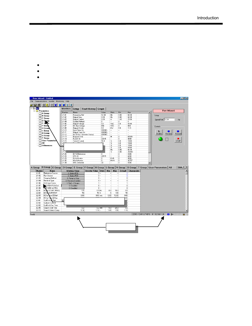 Introduction | Yaskawa DriveWizard AC Drive User Manual | Page 85 / 154