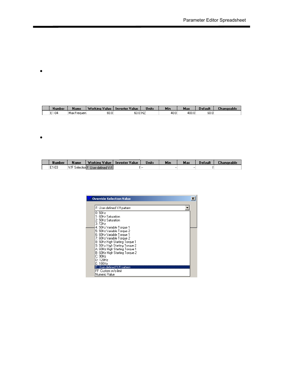 Working value cell types | Yaskawa DriveWizard AC Drive User Manual | Page 92 / 154