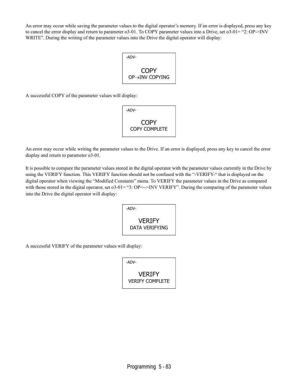 Yaskawa E7B Drive Bypass User Manual | Page 177 / 306
