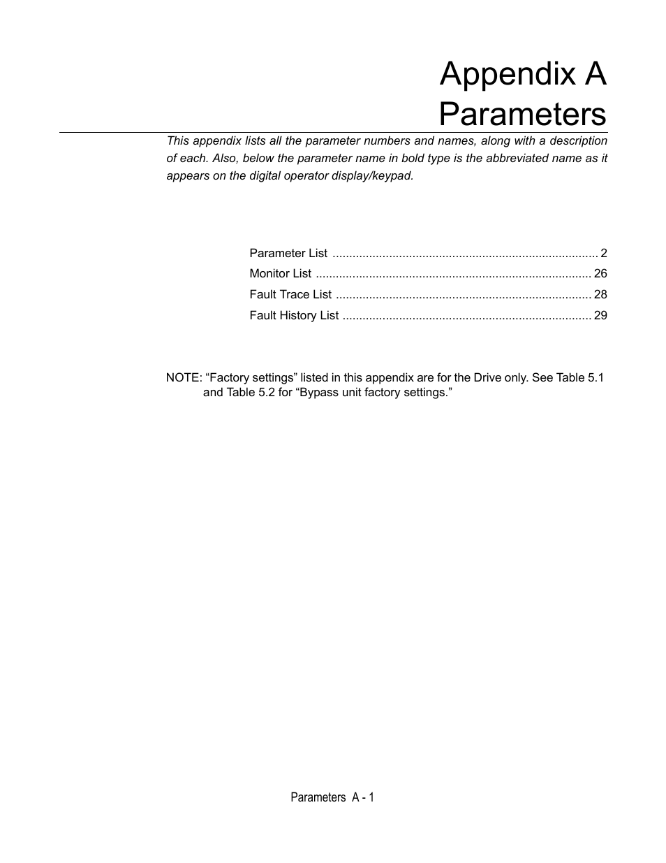 Appendix a parameters | Yaskawa E7B Drive Bypass User Manual | Page 221 / 306