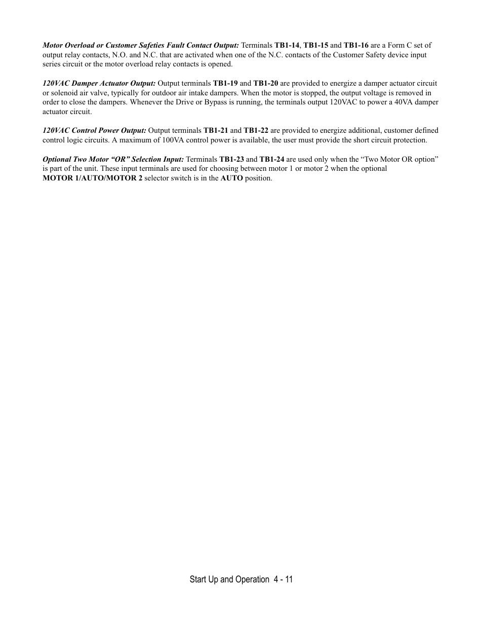 Yaskawa E7B Drive Bypass User Manual | Page 93 / 306