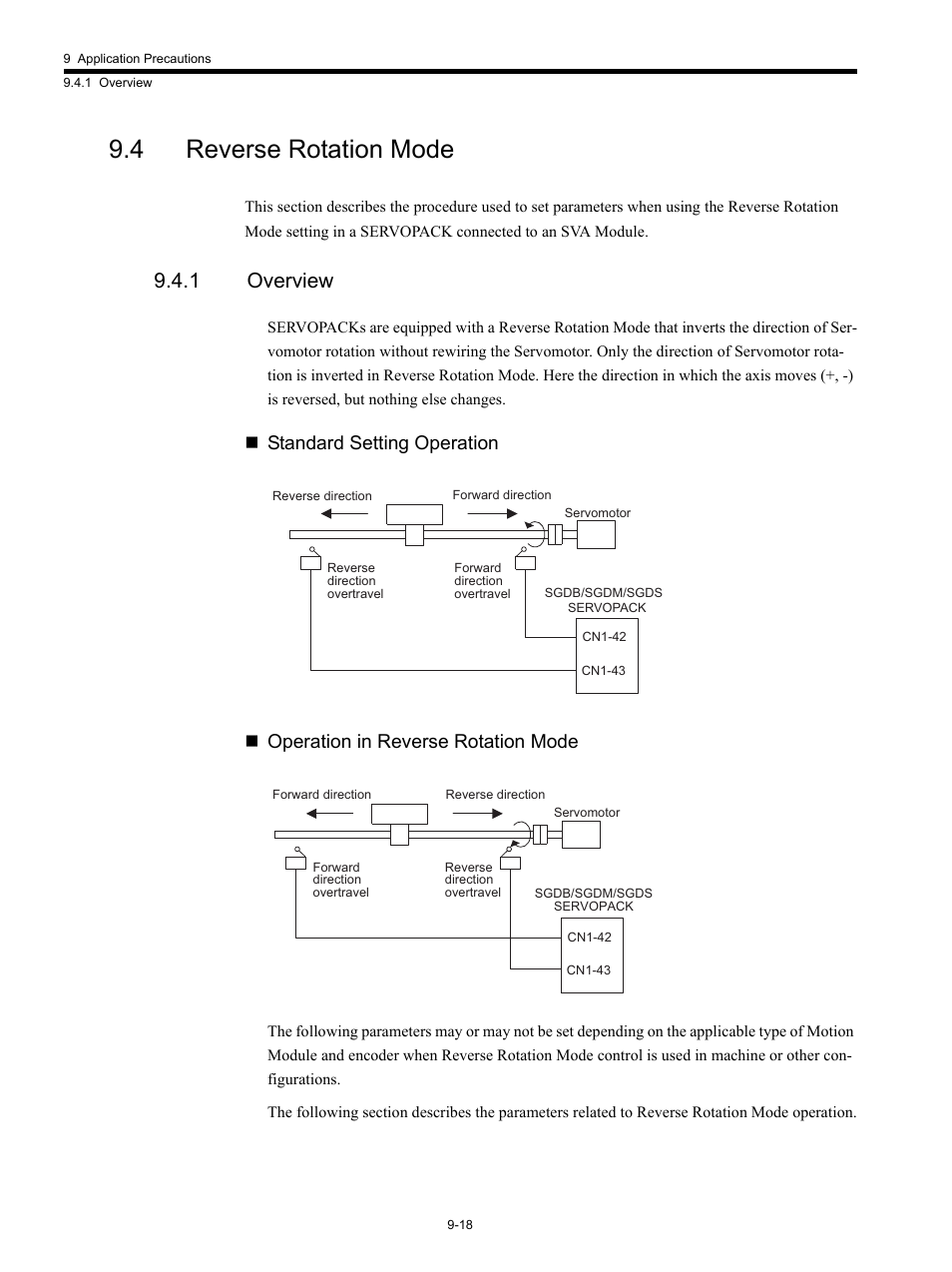 4 reverse rotation mode, 1 overview | Yaskawa MP920 Motion Module User Manual | Page 398 / 450