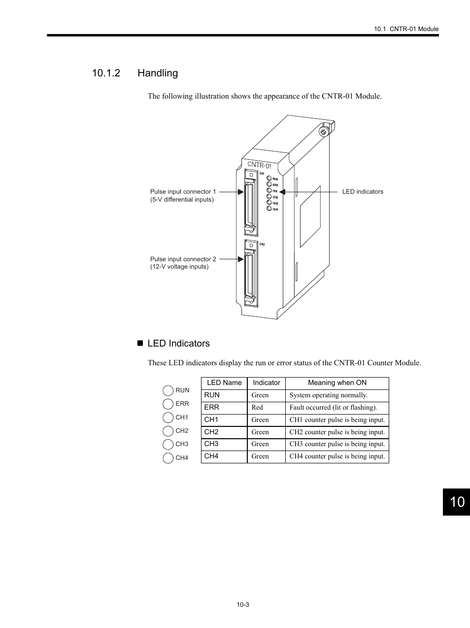 2 handling, Led indicators | Yaskawa MP920 Motion Module User Manual | Page 404 / 450