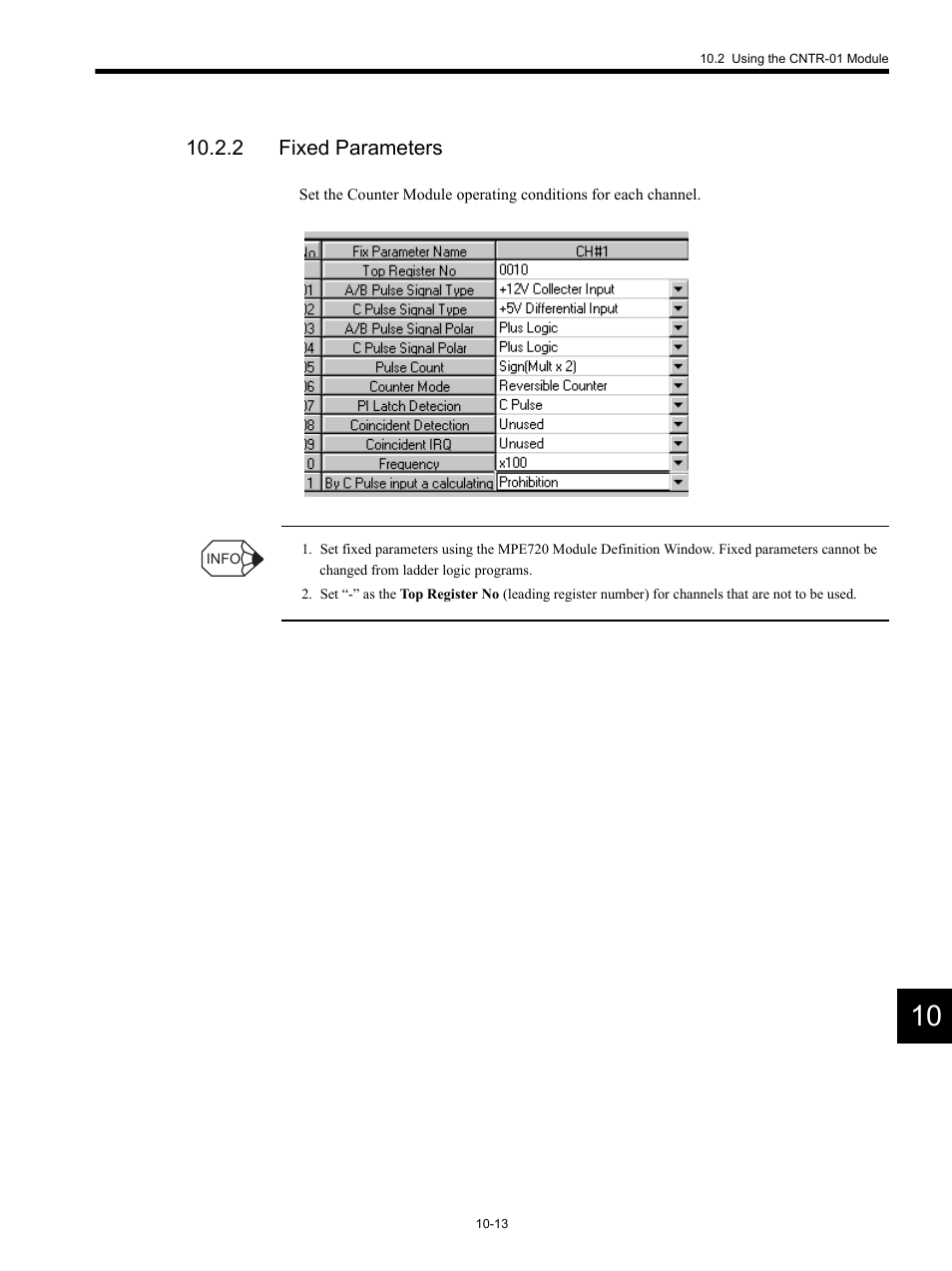 2 fixed parameters | Yaskawa MP920 Motion Module User Manual | Page 414 / 450