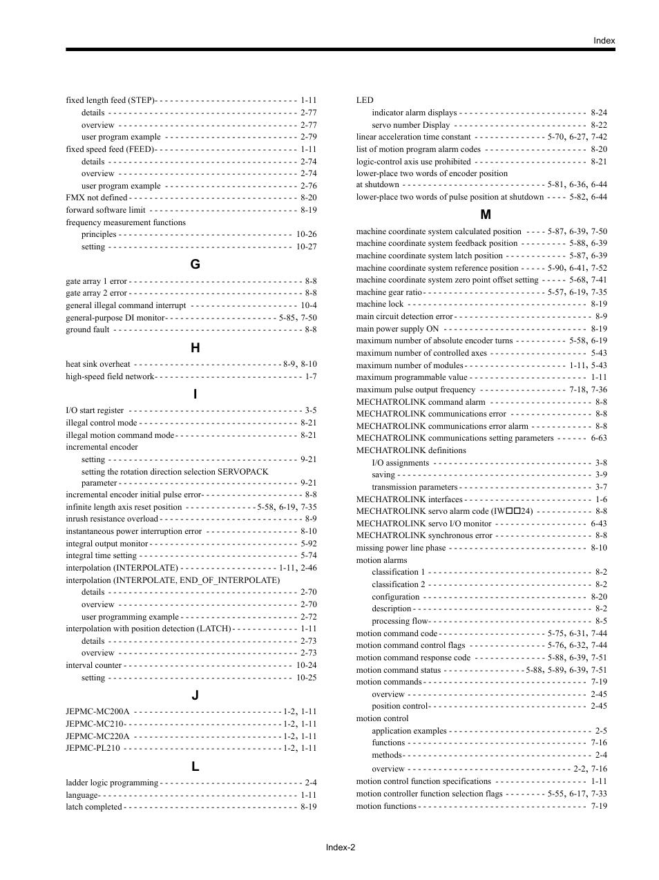 Yaskawa MP920 Motion Module User Manual | Page 445 / 450