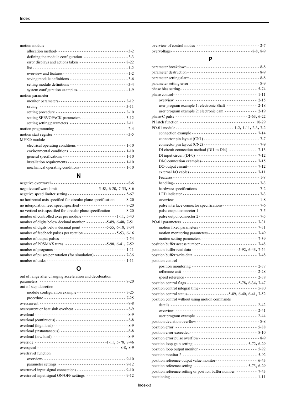 Yaskawa MP920 Motion Module User Manual | Page 446 / 450