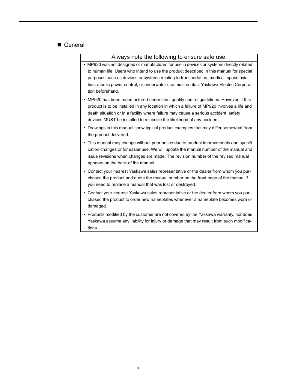 Yaskawa MP920 Communications Module User Manual | Page 10 / 337