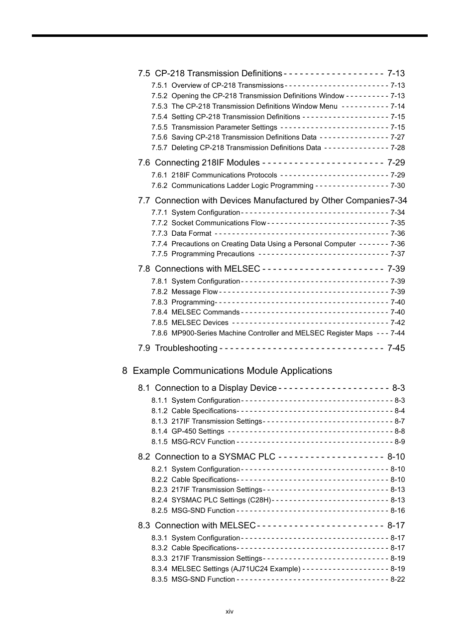 8 example communications module applications | Yaskawa MP920 Communications Module User Manual | Page 14 / 337