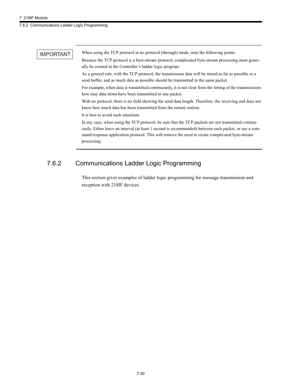 2 communications ladder logic programming | Yaskawa MP920 Communications Module User Manual | Page 176 / 337