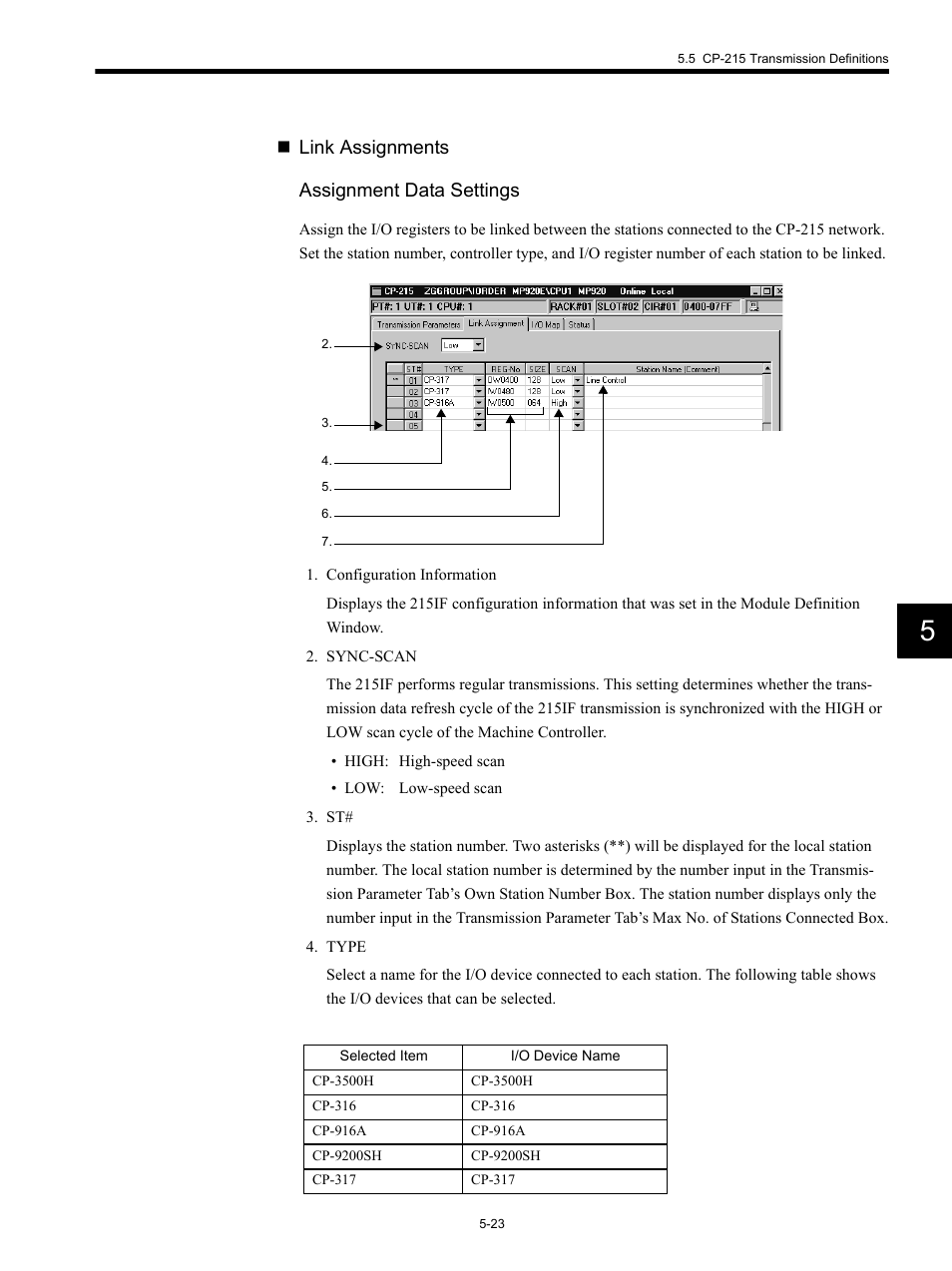Link assignments assignment data settings | Yaskawa MP920 Communications Module User Manual | Page 84 / 337