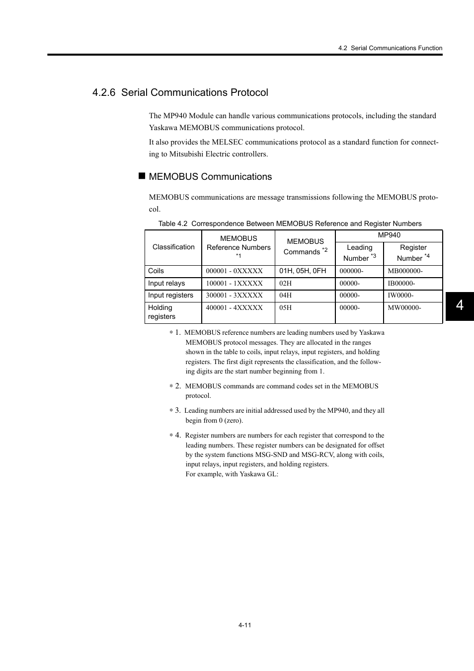 6 serial communications protocol | Yaskawa MP940 User Manual | Page 104 / 522