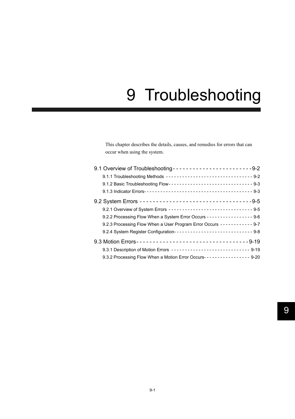 9 troubleshooting | Yaskawa MP940 User Manual | Page 346 / 522