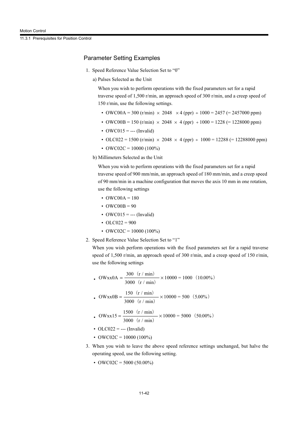 Parameter setting examples | Yaskawa MP940 User Manual | Page 444 / 522