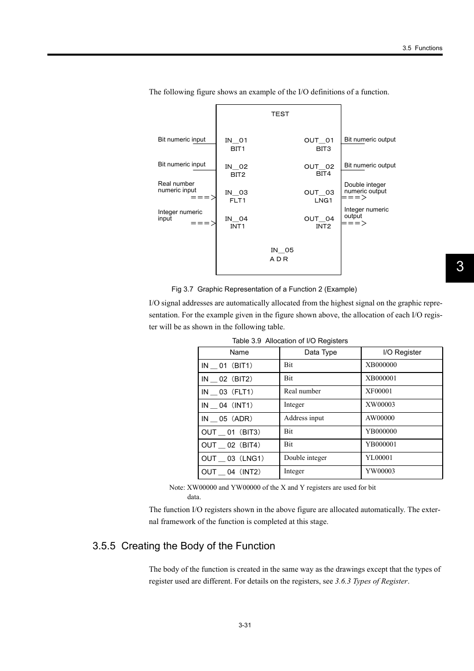 5 creating the body of the function | Yaskawa MP940 User Manual | Page 78 / 522