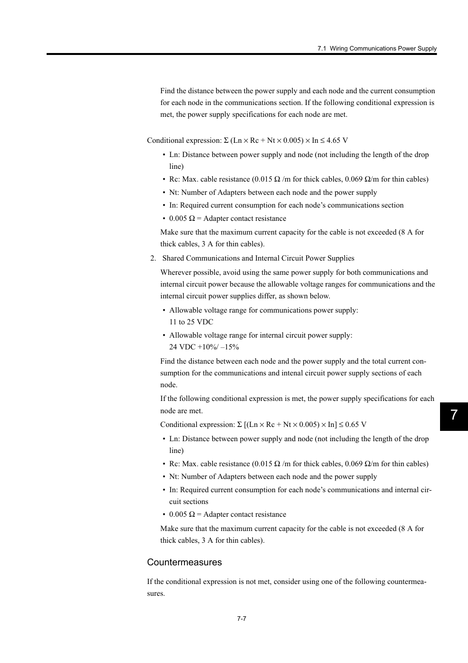 Countermeasures | Yaskawa 260IF DeviceNet System User Manual | Page 80 / 95