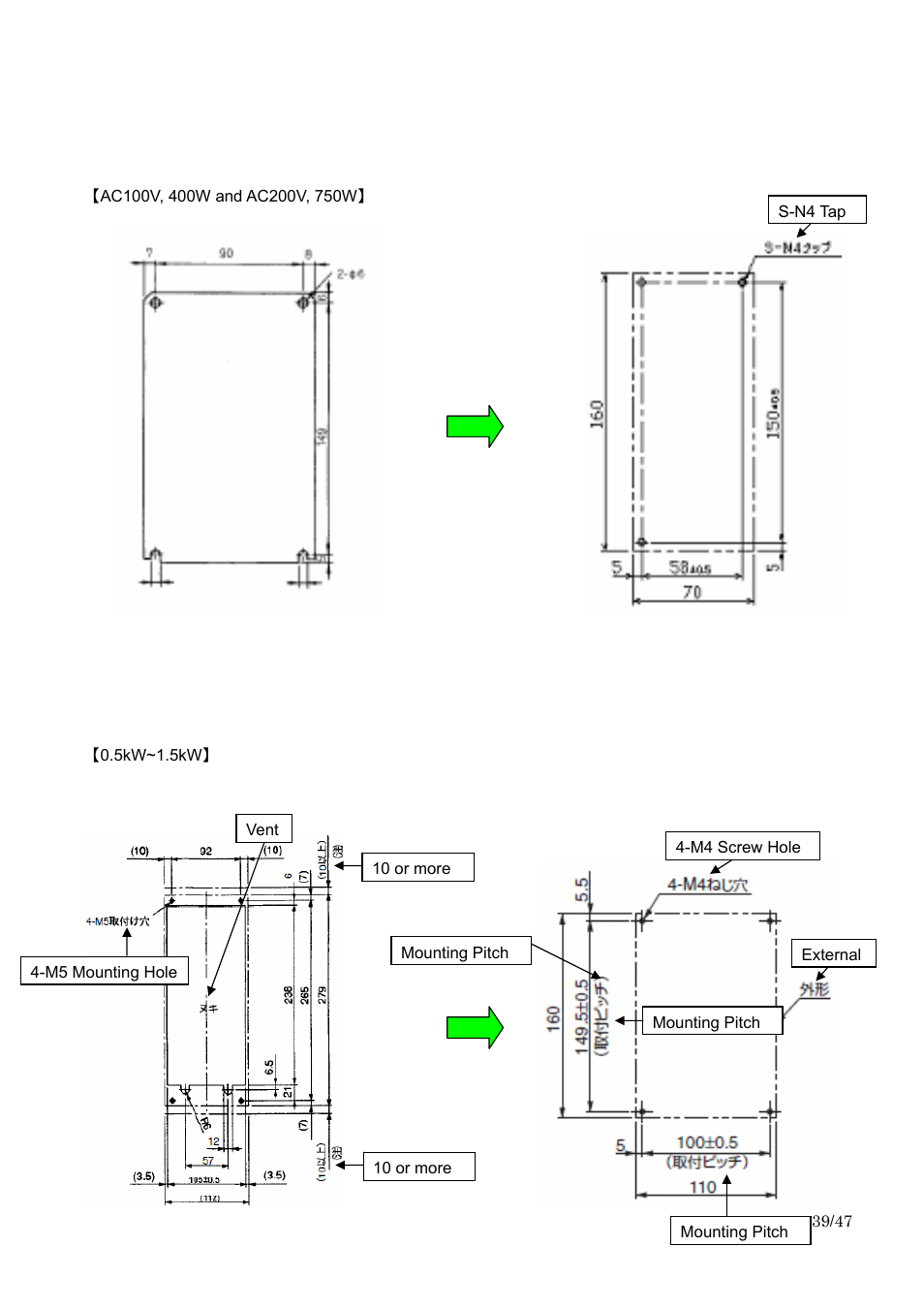 Yaskawa Sigma I to Sigma-5 Conversion Guide User Manual | Page 39 / 47