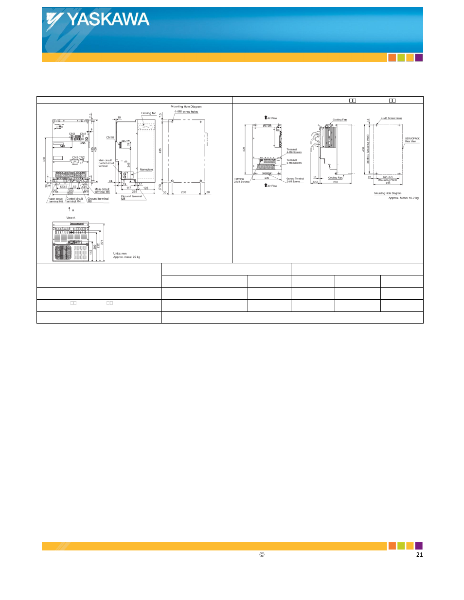Yaskawa Sigma-5 SGDV User Manual | Page 12 / 21