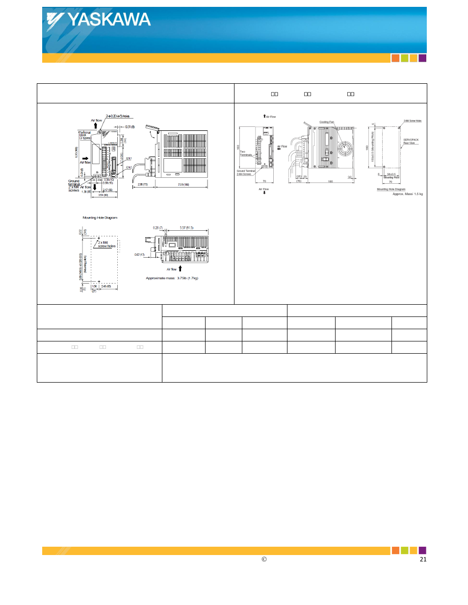Yaskawa Sigma-5 SGDV User Manual | Page 15 / 21