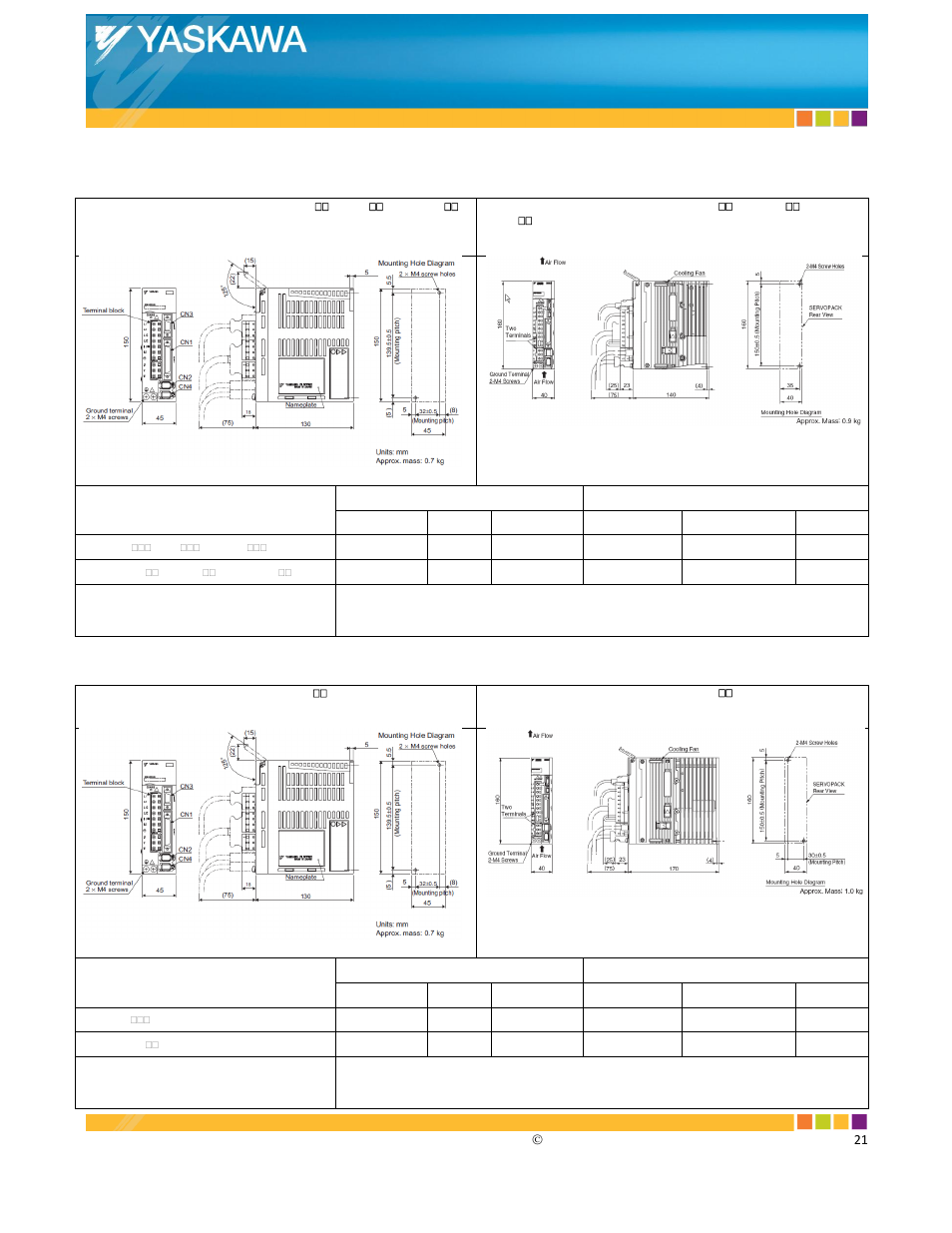 Yaskawa Sigma-5 SGDV User Manual | Page 18 / 21