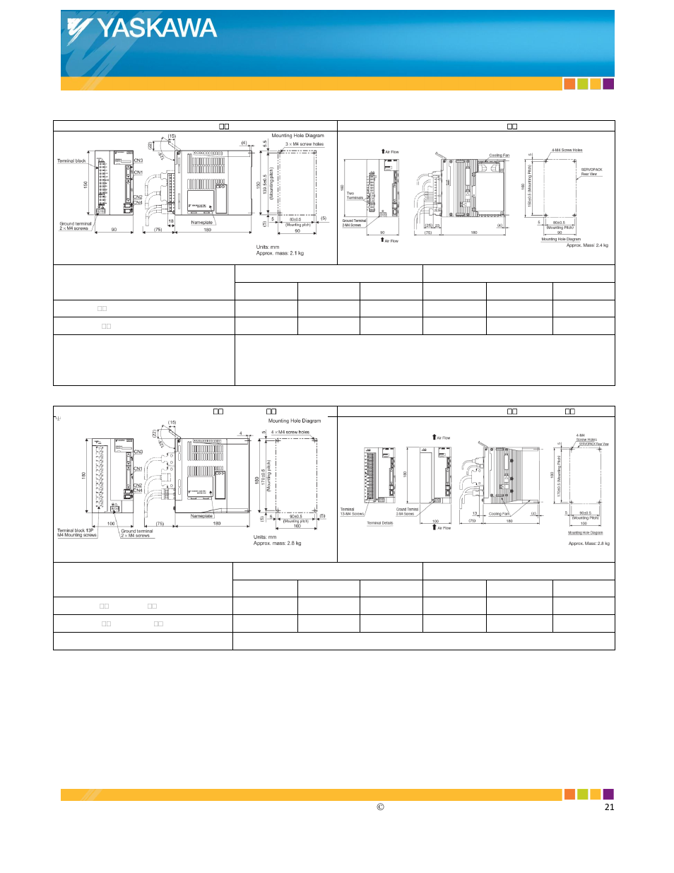 Yaskawa Sigma-5 SGDV User Manual | Page 20 / 21