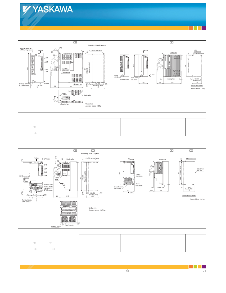 Yaskawa Sigma-5 SGDV User Manual | Page 21 / 21