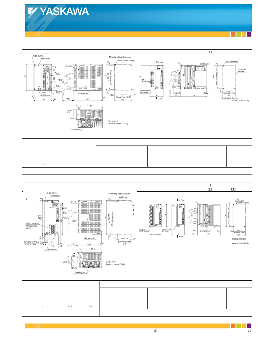 Yaskawa Sigma-5 SGDV User Manual | Page 6 / 21