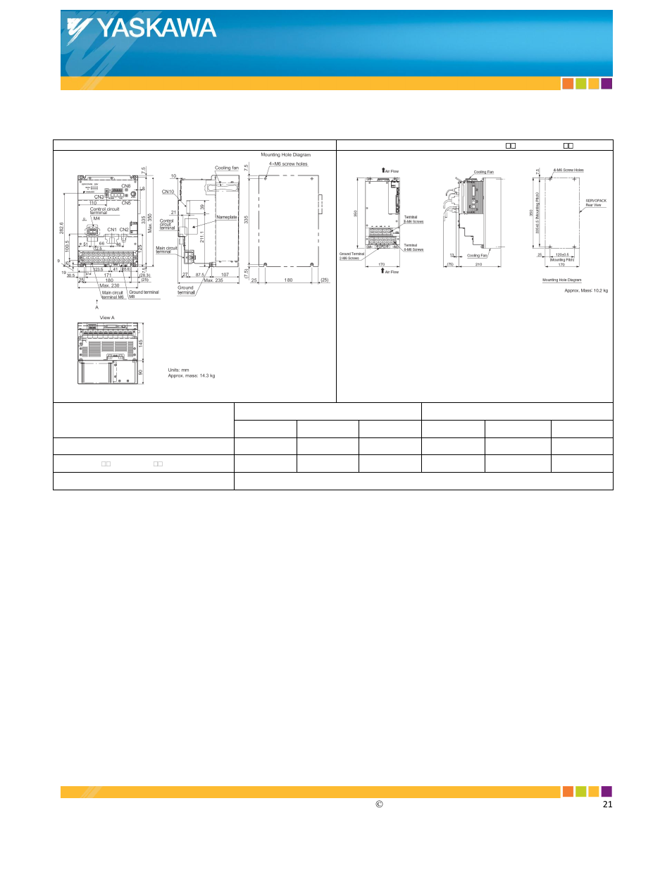 Yaskawa Sigma-5 SGDV User Manual | Page 8 / 21