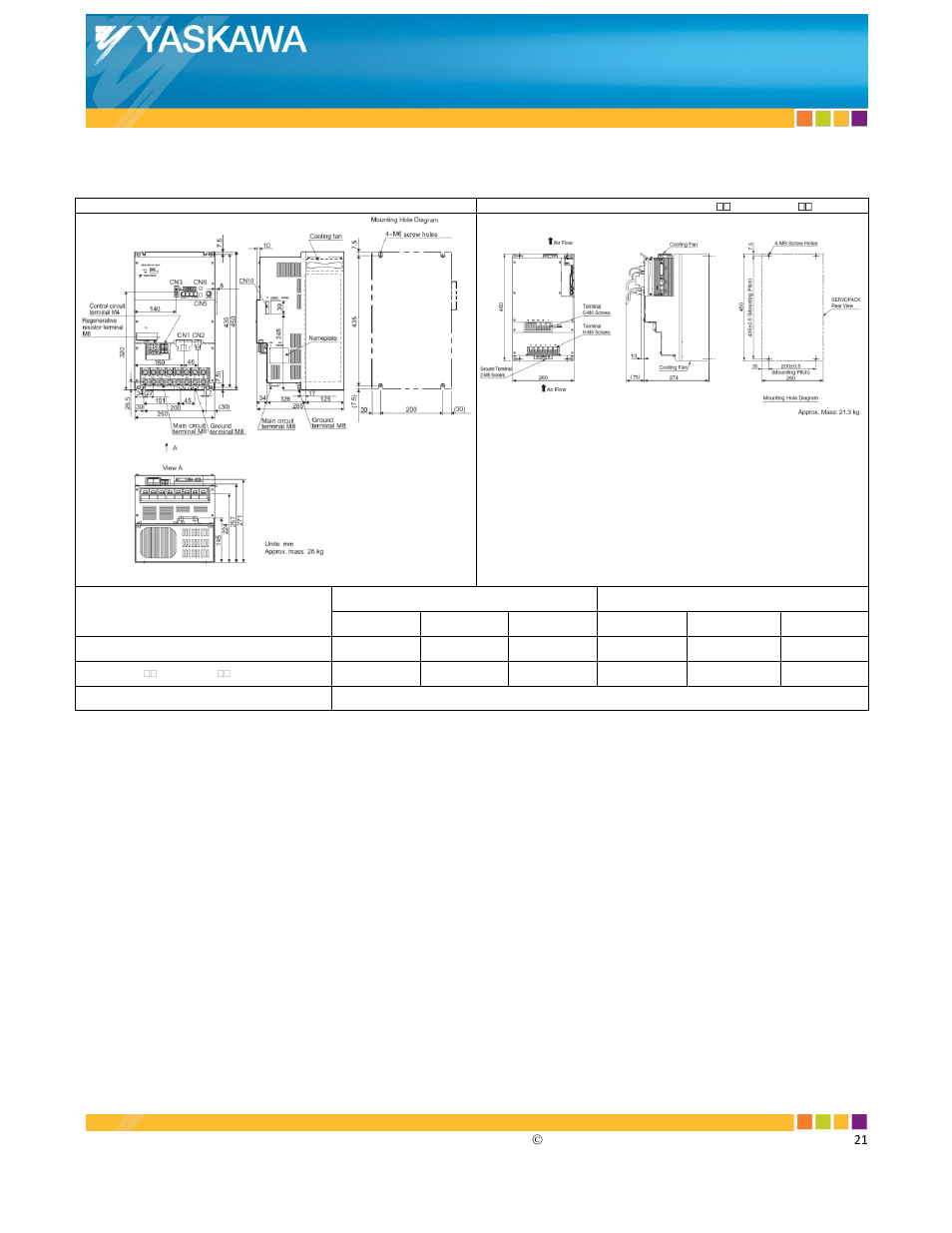 Yaskawa Sigma-5 SGDV User Manual | Page 9 / 21