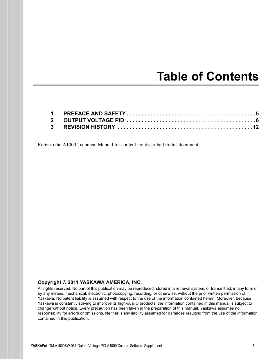 Yaskawa PID A1000 User Manual | Page 3 / 13